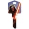 Hillman HILLMAN Star Wars Kylo Ren House/Padlock Universal Key Blank KW1/10 Single 88789 - alternate 1